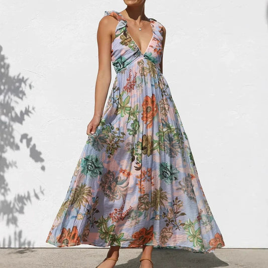 Bohemian Sunset Romance Dress