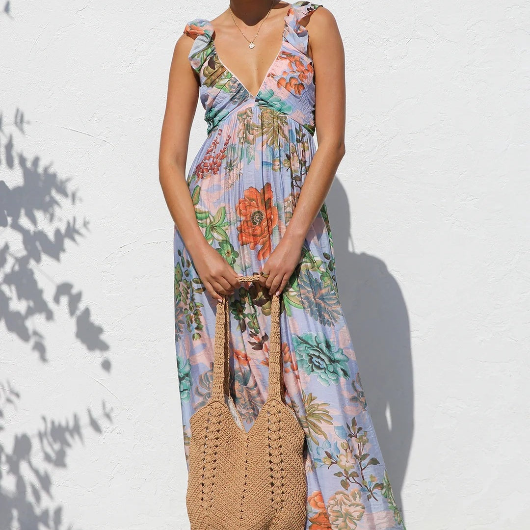 Bohemian Sunset Romance Dress