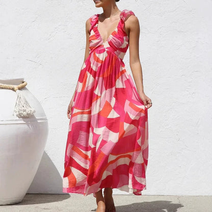 Bohemian Sunset Romance Dress