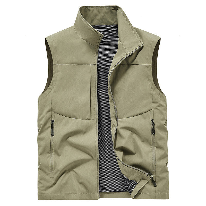 Men's Comfortable Quick-Dry Vest with Pockets