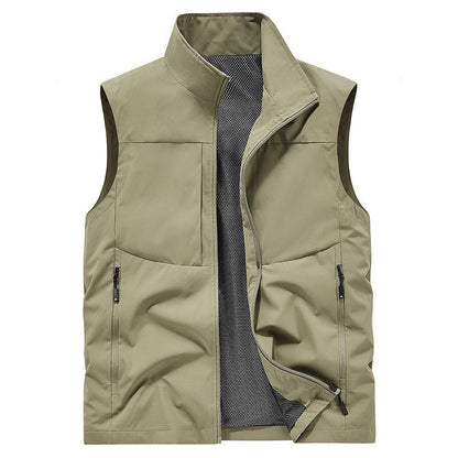 Men's Comfortable Quick-Dry Vest with Pockets
