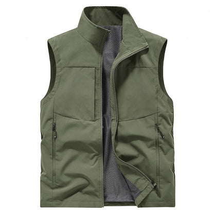 Men's Comfortable Quick-Dry Vest with Pockets