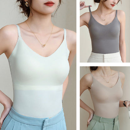 Women’s Seamless V-Neck Camisole Top