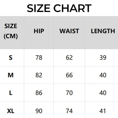 Women's High Waisted Slit Denim Short Skirts