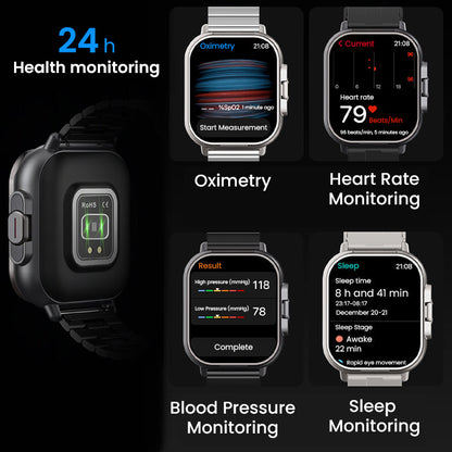🔥2025 new hot sale🔥 2-in-1 Bluetooth Earphones Smartwatch