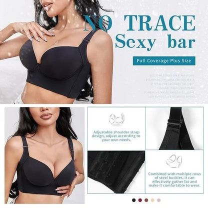 💖LAST DAY SALE 50% OFF💖Back Smoothing Bra with shapewear