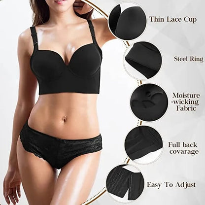 💖LAST DAY SALE 50% OFF💖Back Smoothing Bra with shapewear