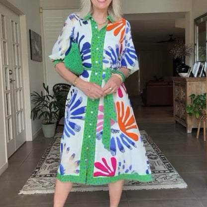 Women's Premium Design Floral Dress