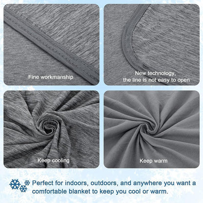 🔥🔥No more waking up in the heat-Summer Specials 50% OFF💕Cooling Blanket for Hot Sleepers🛏️