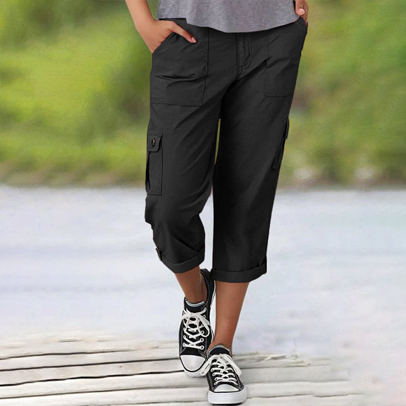 ⏳Time-Limited Special⏰Women's High Elasticity Multi-pocket Casual Shorts