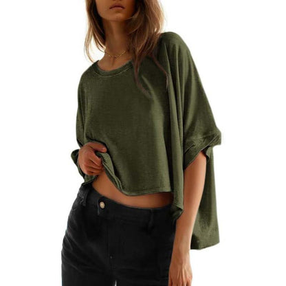 Women’s Casual Loose Short Sleeve Top
