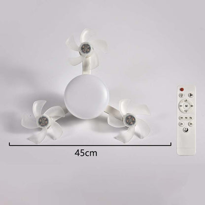 Remote-Controlled LED Ceiling Fan Light