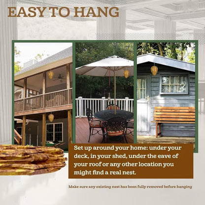 Hanging Wasp Deterrent for Hornets