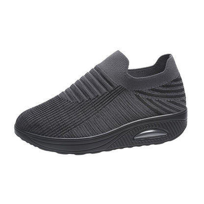 Casual Stretch Mesh Thick Sole Women's Shoes