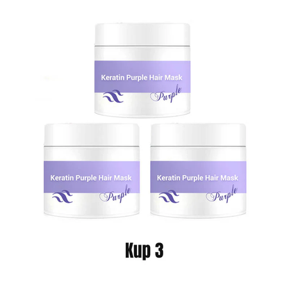 🔥Buy 2 Get 3 FERR  🎉BUY MORE SAVE MORE💜Purple Keratin Hair Mask
