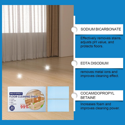 🔥Limited-time offer: Buy 2 get 1 free-Multi-Effect Decontaminating Floor Cleaning Sheet