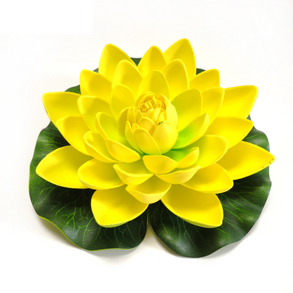 Floating Artificial Simulation Water Lily for Home Garden Ponds Decoration