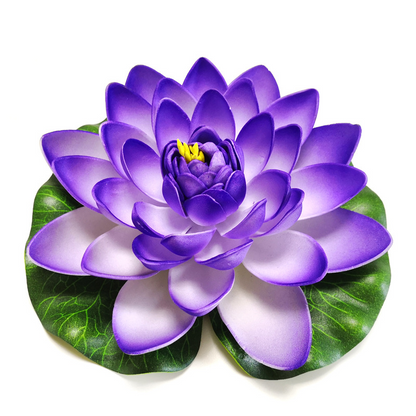 Floating Artificial Simulation Water Lily for Home Garden Ponds Decoration