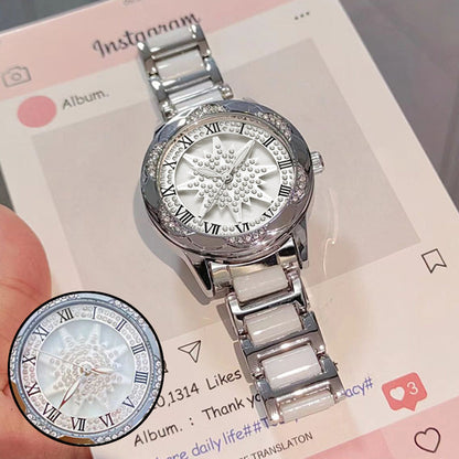 🔥Christmas Limited-Time Offer: 50% OFF!!!⏳Time-limited Special💎Women's Rhinestone Quartz Watch