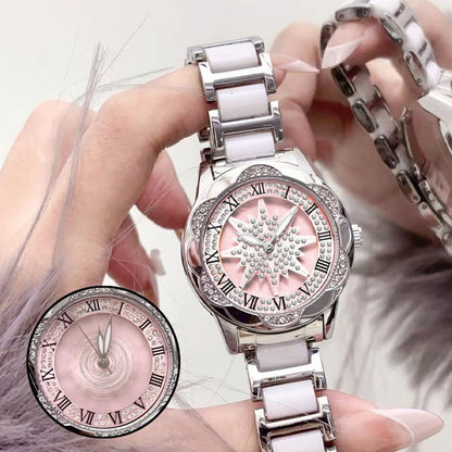 🔥Christmas Limited-Time Offer: 50% OFF!!!⏳Time-limited Special💎Women's Rhinestone Quartz Watch