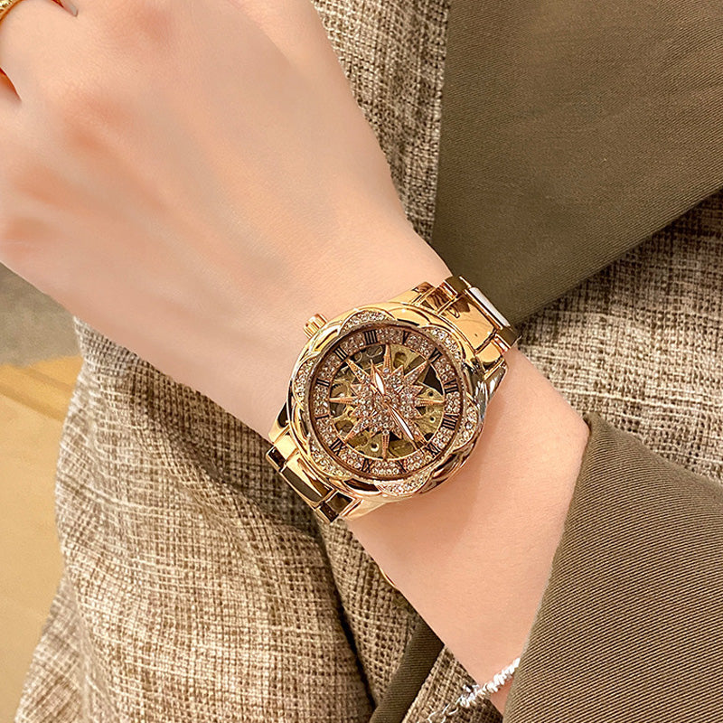 🔥Christmas Limited-Time Offer: 50% OFF!!!⏳Time-limited Special💎Women's Rhinestone Quartz Watch