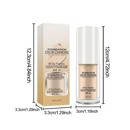 Flawless Colour Changing Foundation