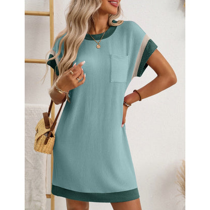 💥Last Day Special Sale 50% OFF💝✨Women's T-Shirt A-Line Mini Dress