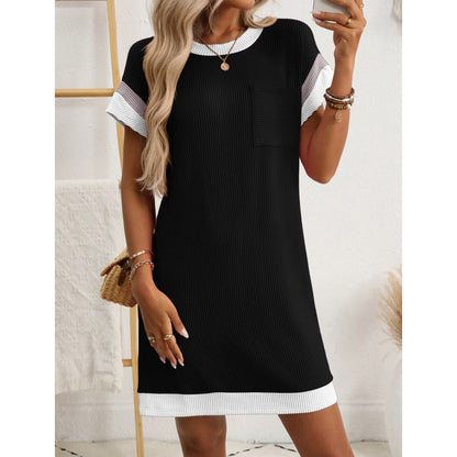 🔥2025 HOT SALE 49% OFF⏳Women's T-Shirt A-Line Mini Dress