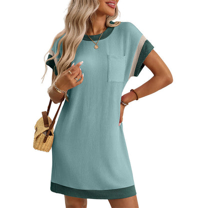 🔥2025 HOT SALE 49% OFF⏳Women's T-Shirt A-Line Mini Dress