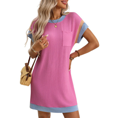 💥Last Day Special Sale 50% OFF💝✨Women's T-Shirt A-Line Mini Dress
