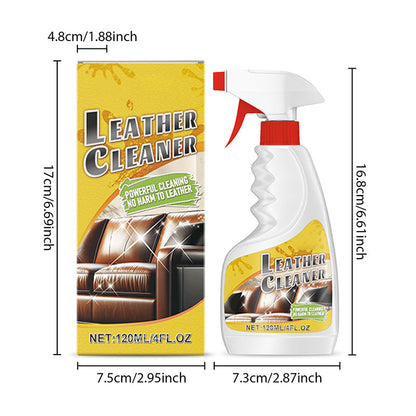 🔥Professional Leather Cleaner & Restorer - Deep Cleaning Kit for Couches, Bags & Car Seats
