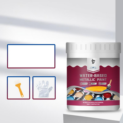 "🚨 STOP RUST IN ITS TRACKS! 🔨 Transform Metal Surfaces in ONE Coat—No Sanding, No Fumes, Just PERFECT Protection!"