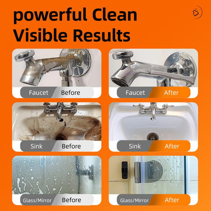 Multi-Functional Stain-Removing Lemon-Scented Bathroom Cleaner Spray