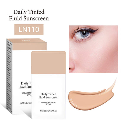 💗LAST DAY - BUY 1 GET 1 FREE💗Daily Tinted Fluid Sunscreen Foundation