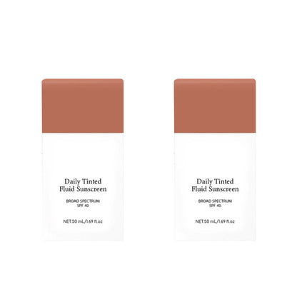 💗LAST DAY - BUY 1 GET 1 FREE💗Daily Tinted Fluid Sunscreen Foundation