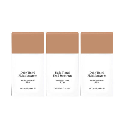 💗LAST DAY - BUY 1 GET 1 FREE💗Daily Tinted Fluid Sunscreen Foundation
