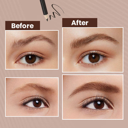 Wooden Waterproof Long Lasting Hardcore Eyebrow Pencils