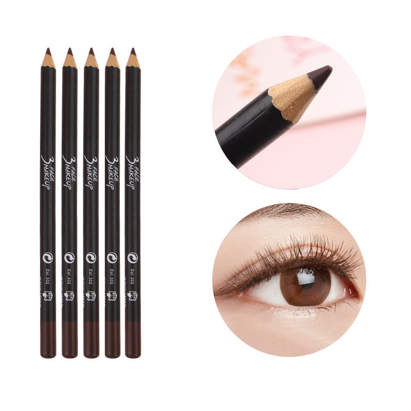 Wooden Waterproof Long Lasting Hardcore Eyebrow Pencils