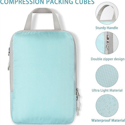 Travel Compression Packing Cubes 4-Piece Set