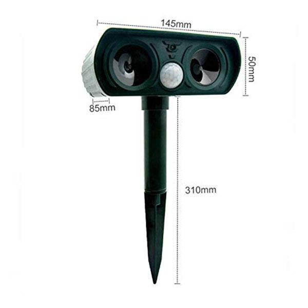 ⏳Time-limited Special⏰Outdoor Solar Powered Ultrasonic Animal Repeller🔊