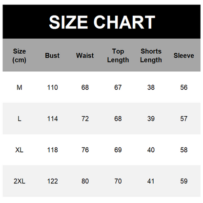 Women's Elegant Long Sleeve Shirt & Shorts Two-Piece Set