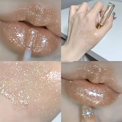 🎉Buy 1 Get 1 Free🎉Hydrating High-Gloss Glittery Lip Gloss