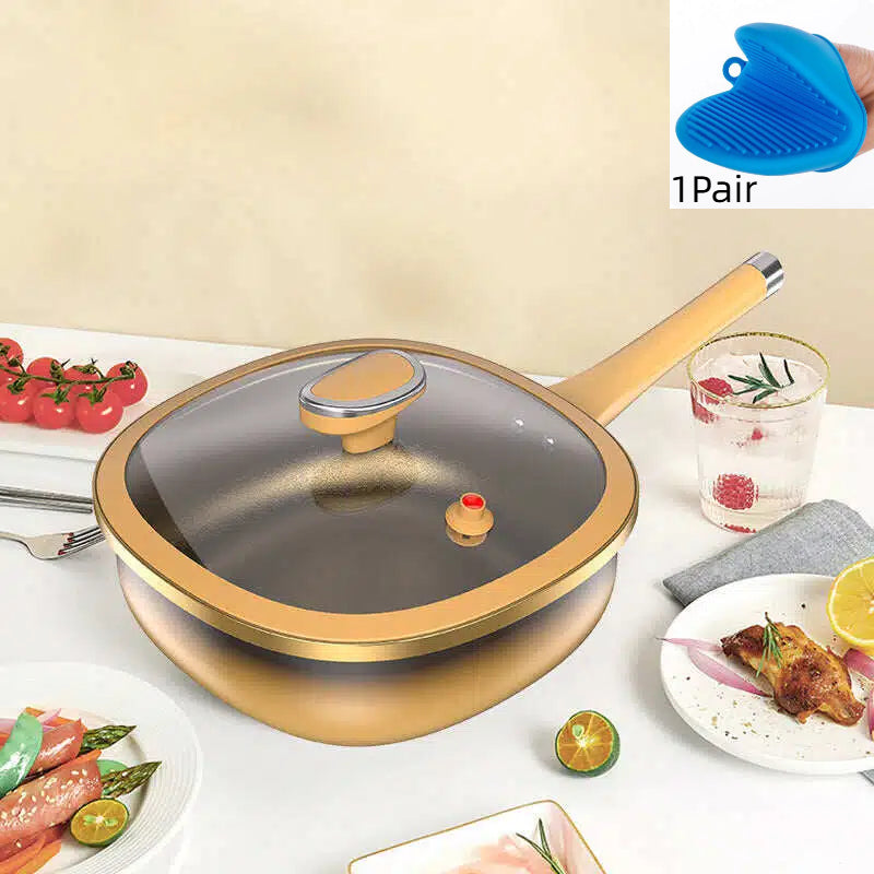 ⏳Limited Time 50% Off⏰12-Inch Titanium Alloy Nonstick Pan--⏳While Supplies Last