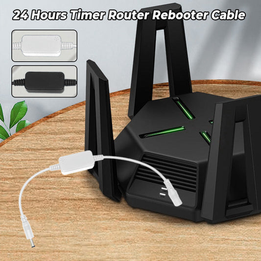 ⏳Limited stock available 50% OFF⏰ 24 Hours Timer Router Rebooter Cable📡