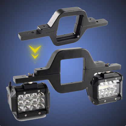Tow Hitch-Mounted Reverse Light Bracket