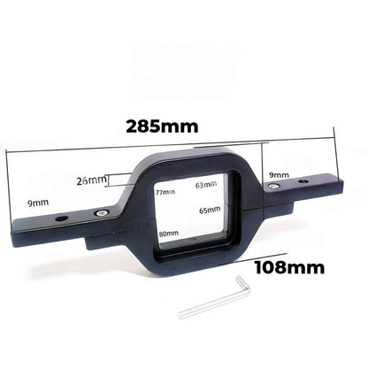 Tow Hitch-Mounted Reverse Light Bracket