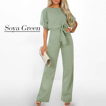 Women’s High Waist Wide Leg Jumpsuit