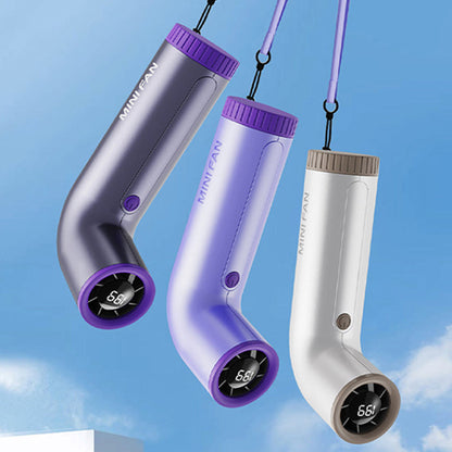 Portable Adjustable Curved Shaped Handheld Fan