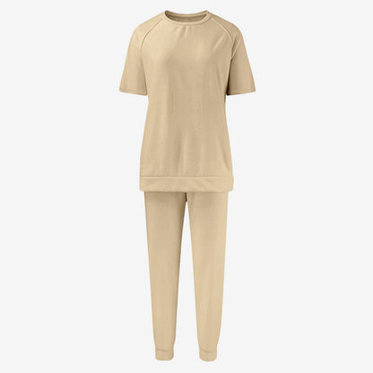🌸New Arrival 50%OFF💖 Women’s Casual Loose Fit Two-Piece T-Shirt & Pants Tracksuit Set