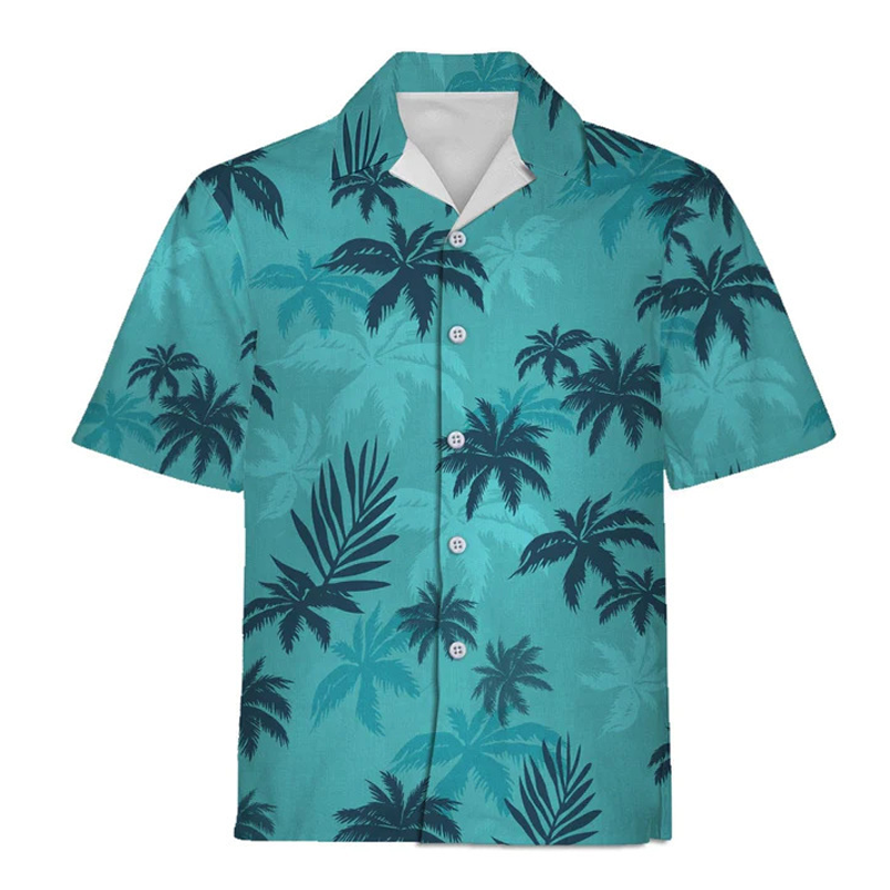 Men’s Tropical Print Shirt and Pants